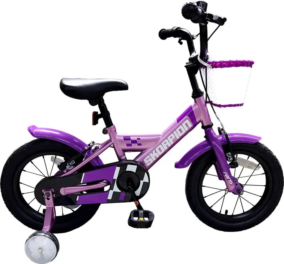 SKORPION Paris 14In Kids Bicycle w/ Stabilisers