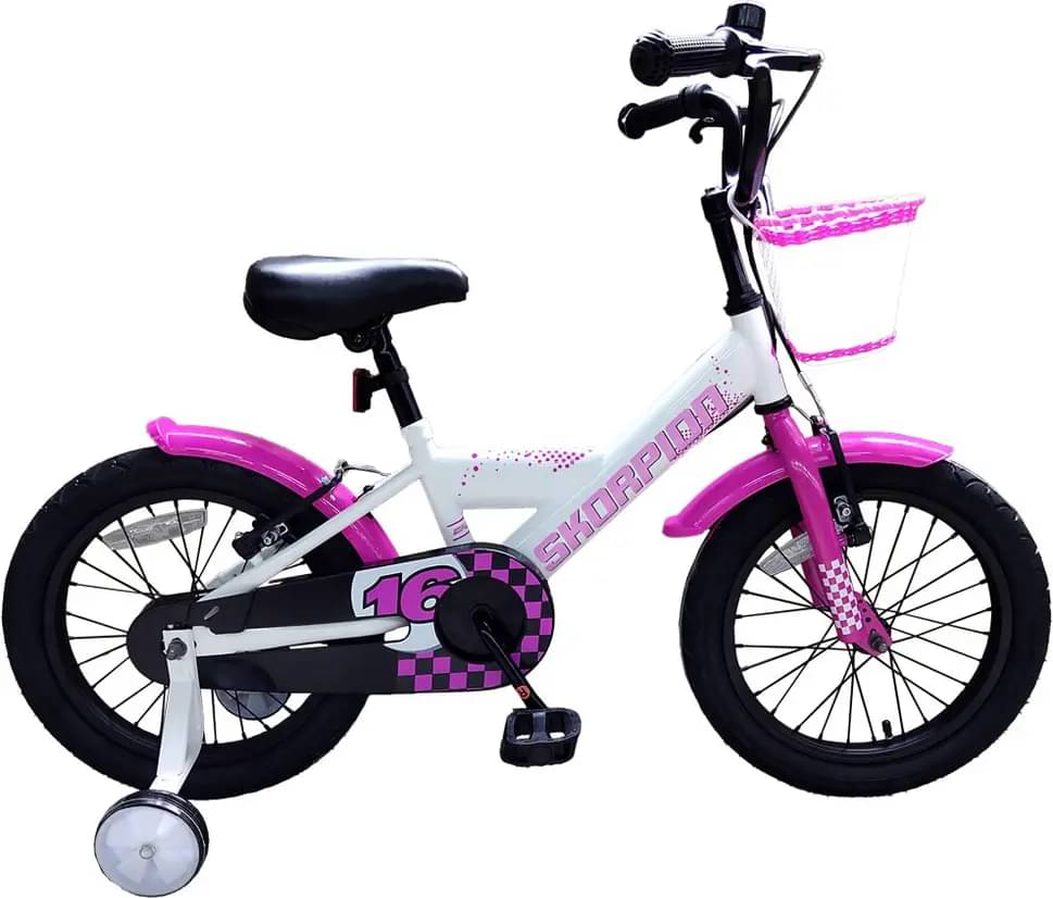 SKORPION Sally 16In Kids Bicycle w/ Stabilisers