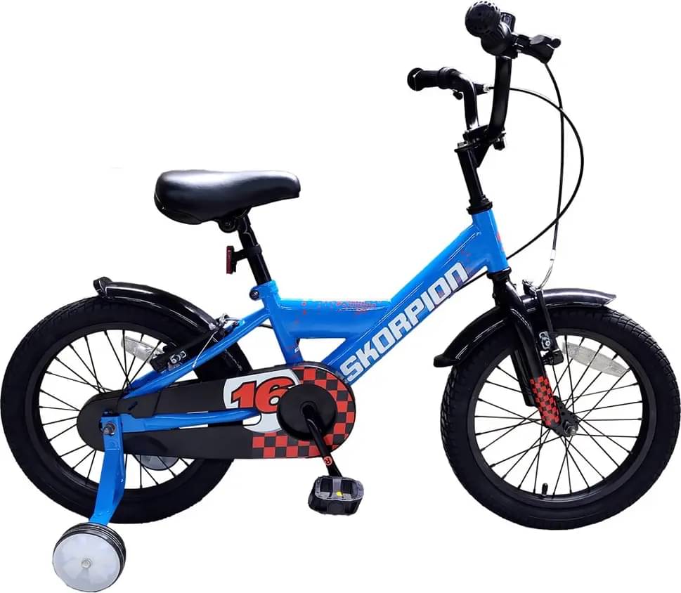 SKORPION Sam 16In Kids Bicycle w/ Stabilisers