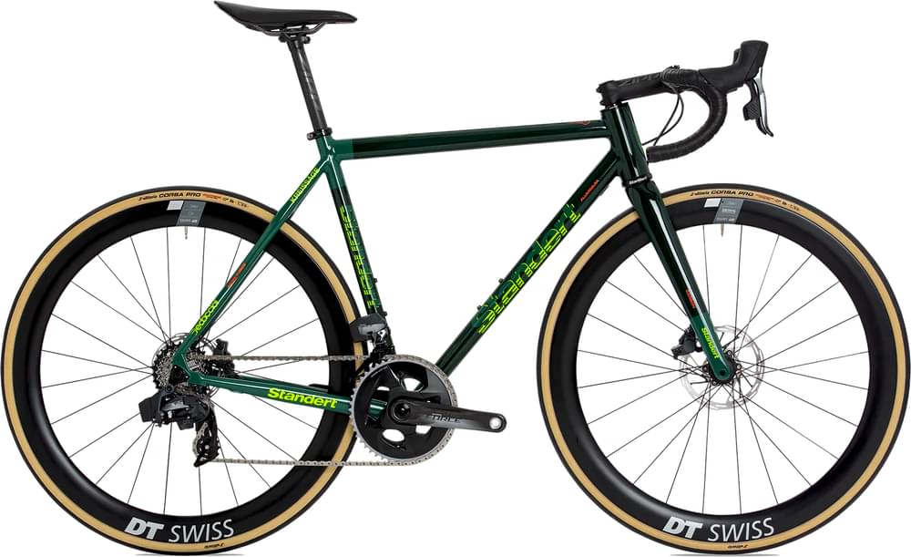 STANDERT Kreissage DISC Cobra Green Sram Rival eTap AXS Powermeter
