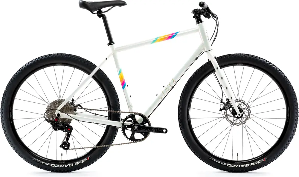 2023 State Bicycle Co. 4130 AllRoad Flat Bar Cupertino Pearl 650b