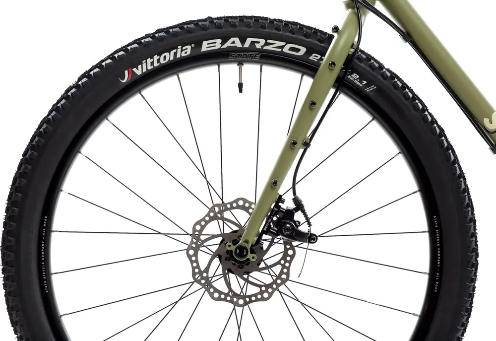 2023 State Bicycle Co. 4130 AllRoad Flat Bar Matte Olive 700c Specs