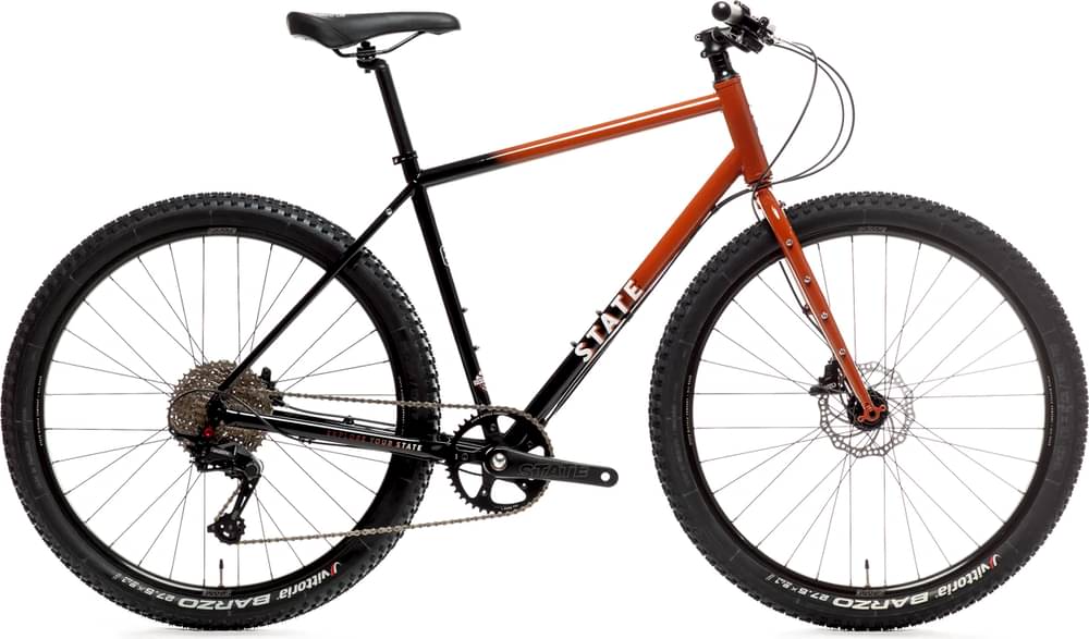 Statebicycleco 4130 All-Road Flat Bar Rust Fade 650b