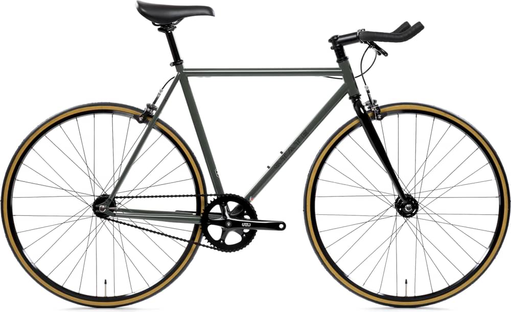 Statebicycleco 4130 Army Green Fixed Gear / Single-Speed