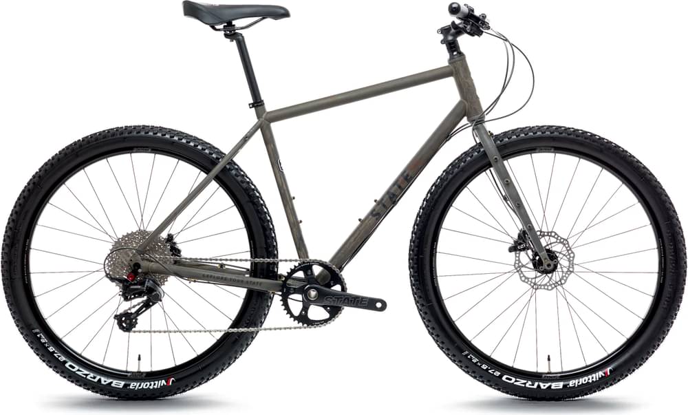 STATEBICYCLECO 4130 All-Road Flat Bar Raw Phosphate 650b