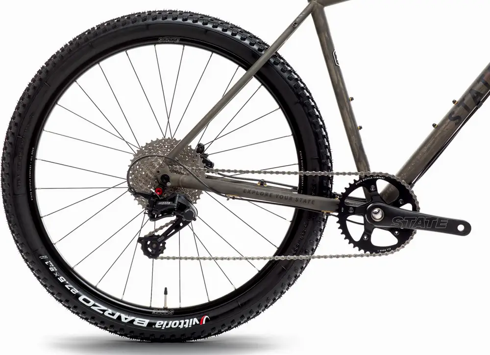 2024 State Bicycle Co. 4130 All-Road Flat Bar Raw Phosphate 650b ...