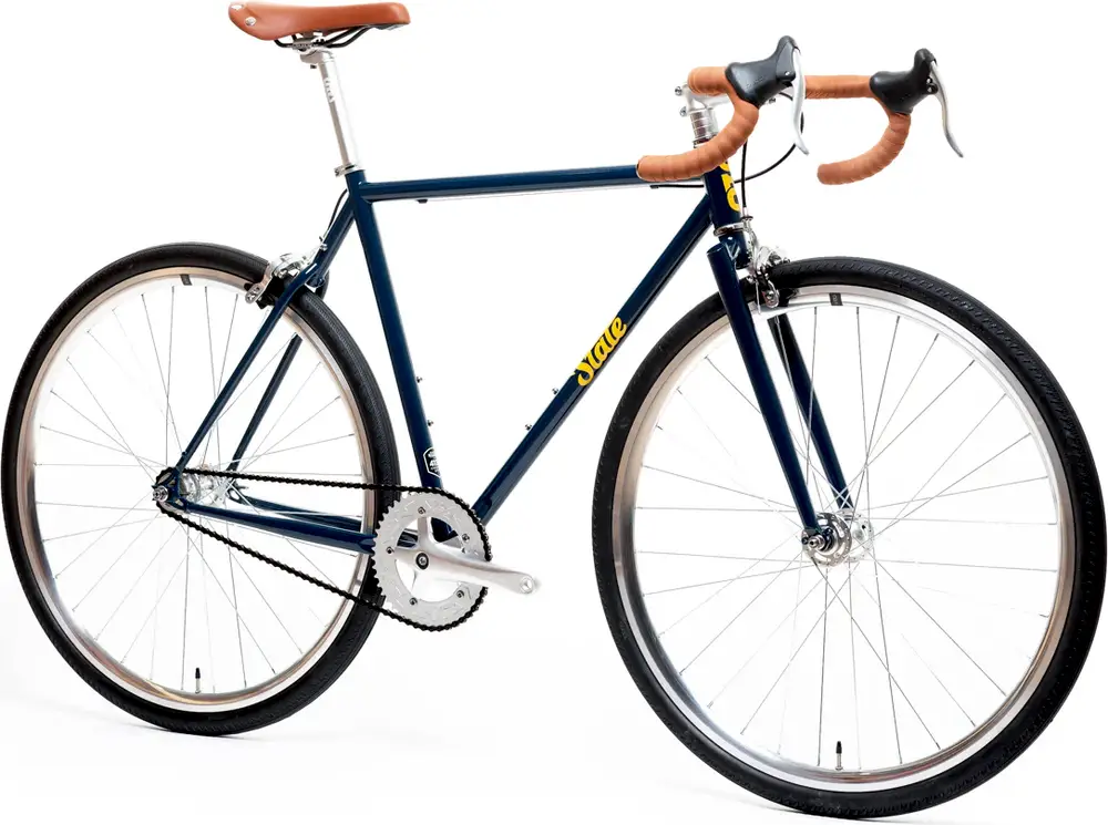 2024 State Bicycle Co. 4130 Navy / Gold Fixed Gear / Single-Speed ...