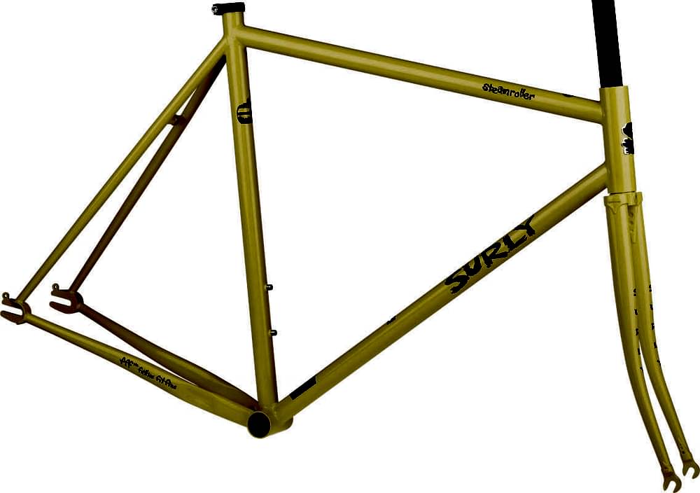 kake※ジャンク品 SURLY Steamroller フレームセット SURLY【Steamroller フレームセット】Banana Candy Yellow