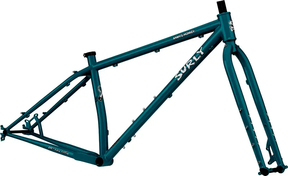 新品 SURLY KARATE MONKEY フレーム 2011モデル？ Surly Karate Monkey Frameset - Summit Bicycles | Burlingame