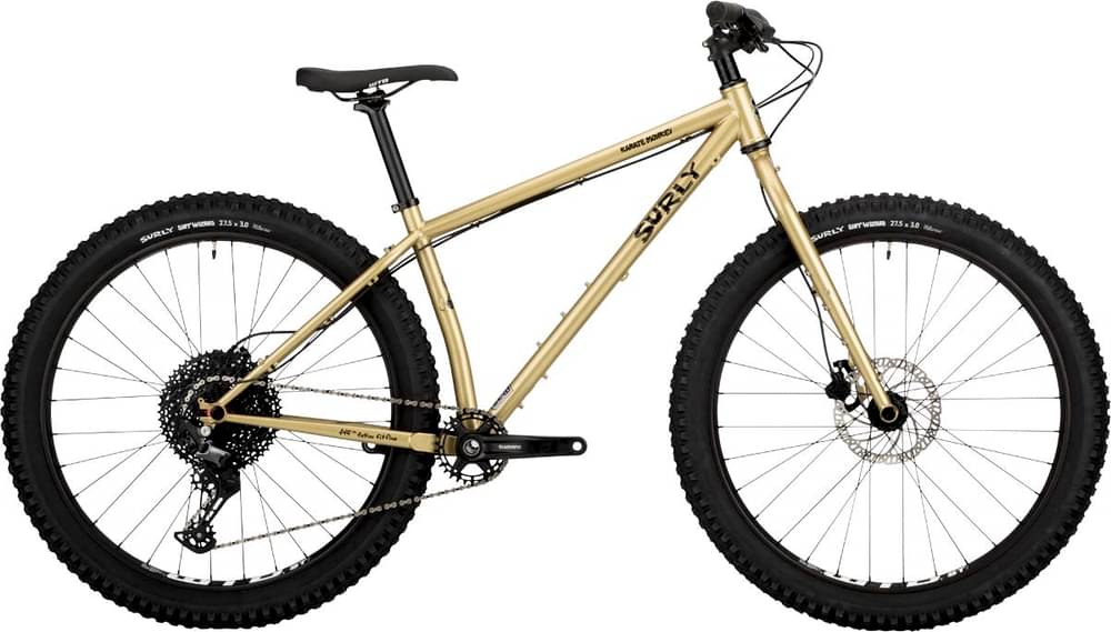 Surly Karate Monkey Organic Eggplant - Rigid Fork
