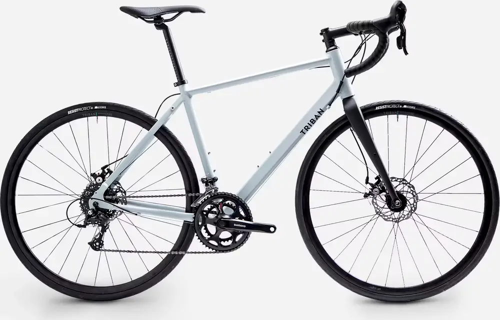 triban rennrad Triban GRVL 120 – Gravelbike mit Carbongabel & Tubeless Ready Reifen – Bici  No.1 main image 1