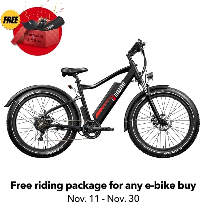 TURBOANT Thunder T1 Fat Tire - External Battery T1