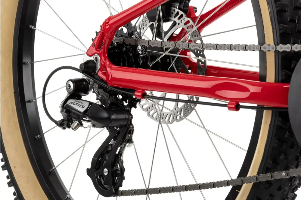 Vitus Red Kids Mountain Bike Vitus 14 Kids Bike 2021