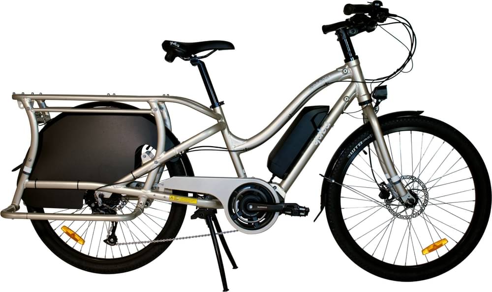 Yuba Boda Boda Electric Cargo Bike Back-to-School Bundle - Step-Through